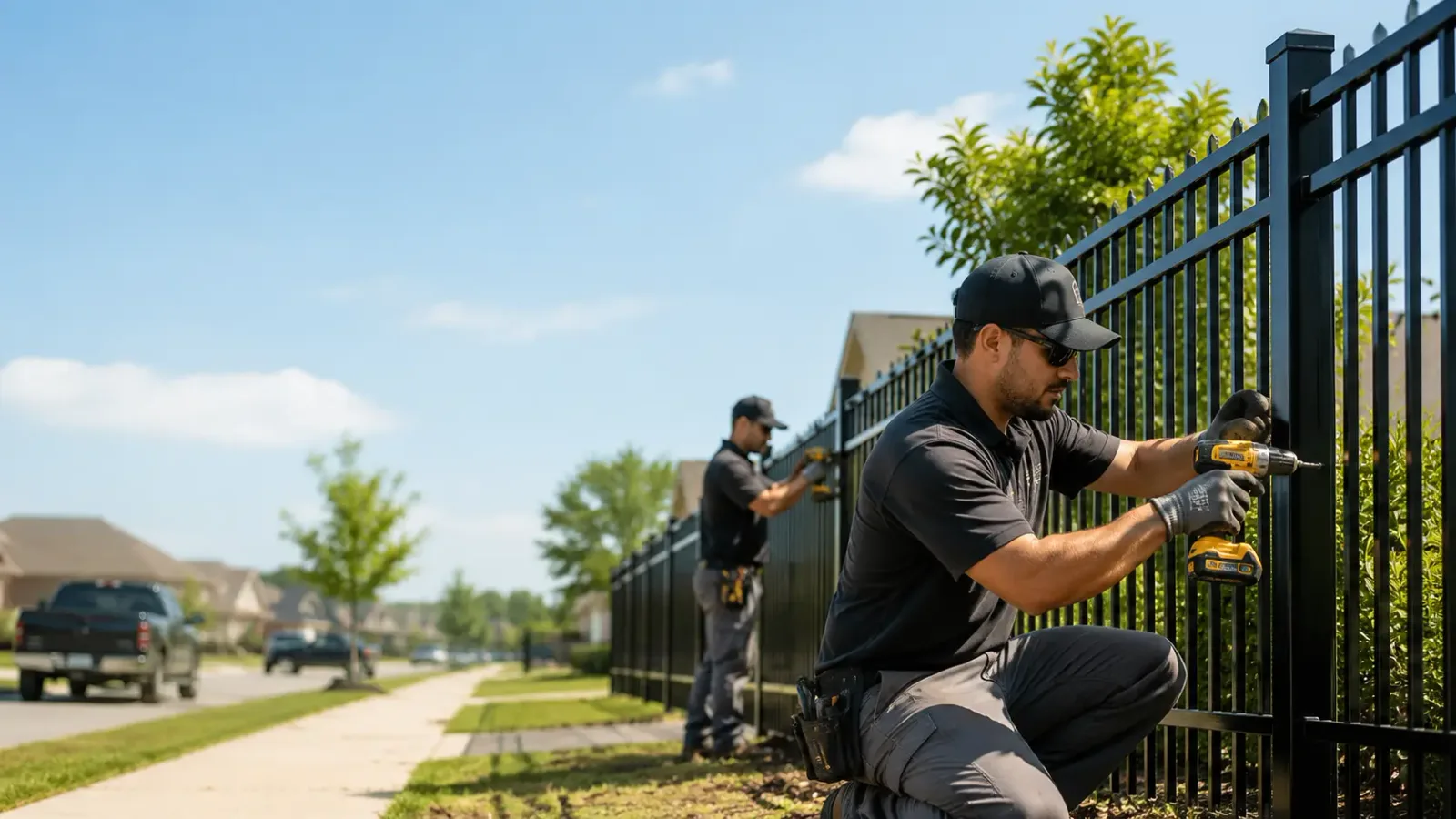Metal Fence Installation in Somers, CT